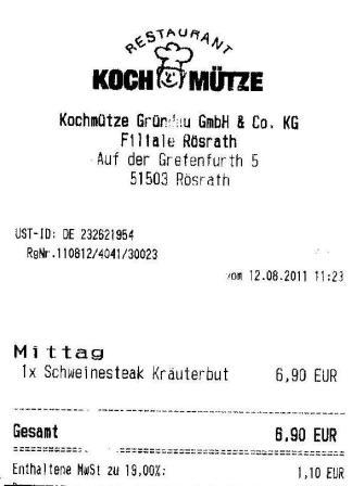 mrkg Hffner Kochmtze Restaurant